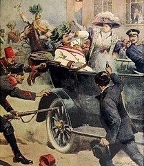 <p>The heir to the Austria-Hungarian throne. He was assassinated in Sarajevo by the Black Hand, a Serbian nationalist group. His assassination started World War I..</p>