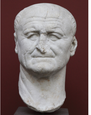 <ul><li><p><span style="background-color: transparent; font-family: "Times New Roman", serif;">Made in middle of his reign</span></p></li><li><p><span style="background-color: transparent; font-family: "Times New Roman", serif;">Made for break in Judio-Claudian imagery</span></p></li><li><p><span style="background-color: transparent; font-family: "Times New Roman", serif;">Veristic</span></p></li><li><p><span style="background-color: transparent; font-family: "Times New Roman", serif;">Cleanshaven, classical Roman</span></p></li><li><p><span style="background-color: transparent; font-family: "Times New Roman", serif;">Anti Greek culture again</span></p></li><li><p><span style="background-color: transparent; font-family: "Times New Roman", serif;">Very popular among plebians</span></p></li><li><p><span style="background-color: transparent; font-family: "Times New Roman", serif;">It represents Vespasian's return to traditional Roman values and realistic portraiture, in contrast to the idealized forms of previous emperors. The style emphasizes age and experience, appealing to the common citizen. </span></p></li></ul><p></p>