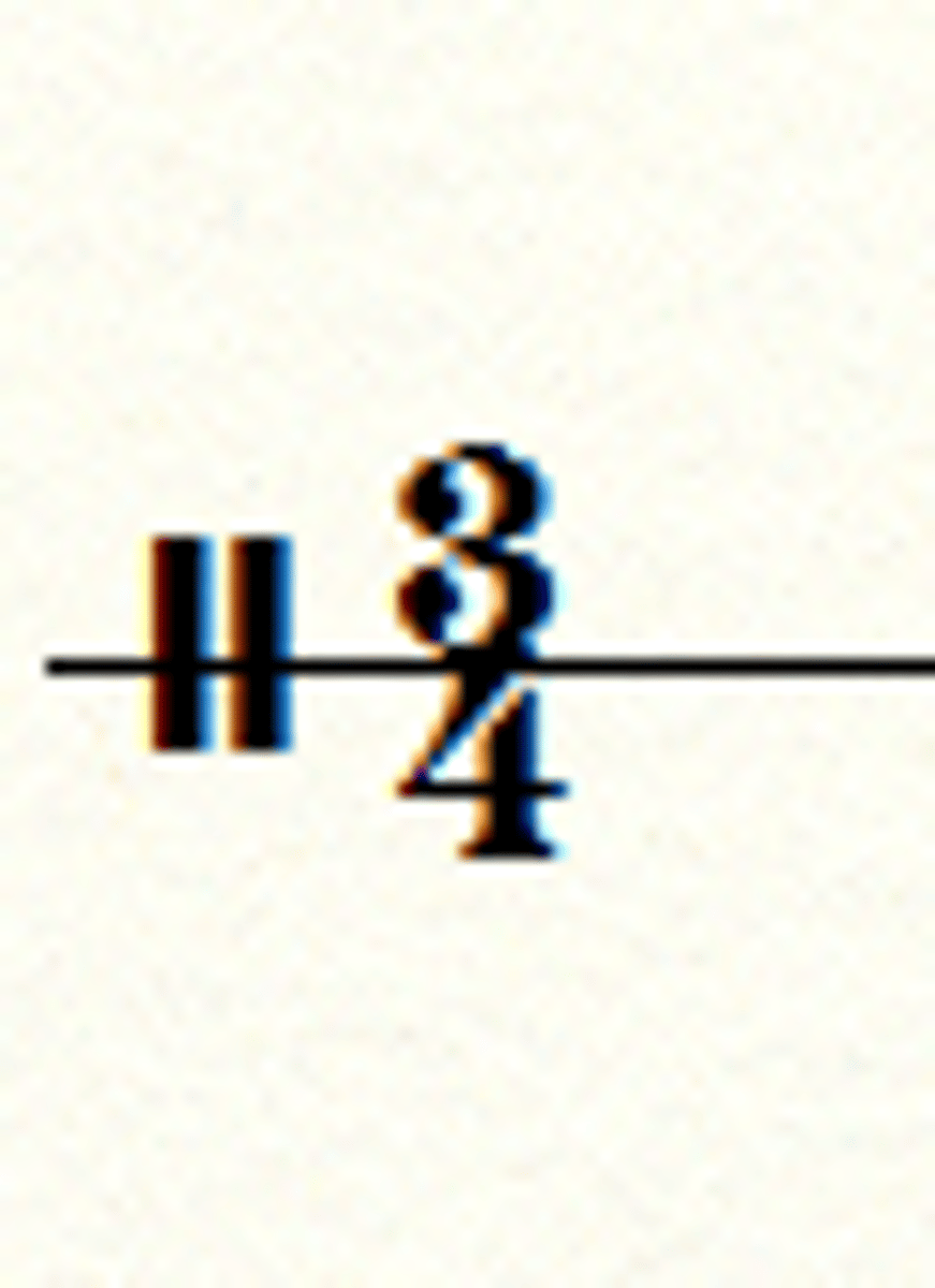 <p>What type of note gets the beat?</p>