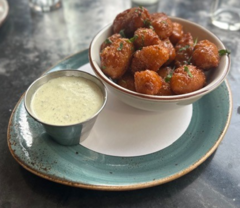 <p>List everything in the Sweet & Spicy Cheese Curds</p>