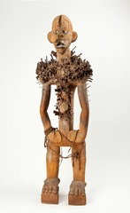 <p>A teacher asks students to compare the cultural functions of the objects below with Western portrait sculpture. Which distinction is MOST important?</p>