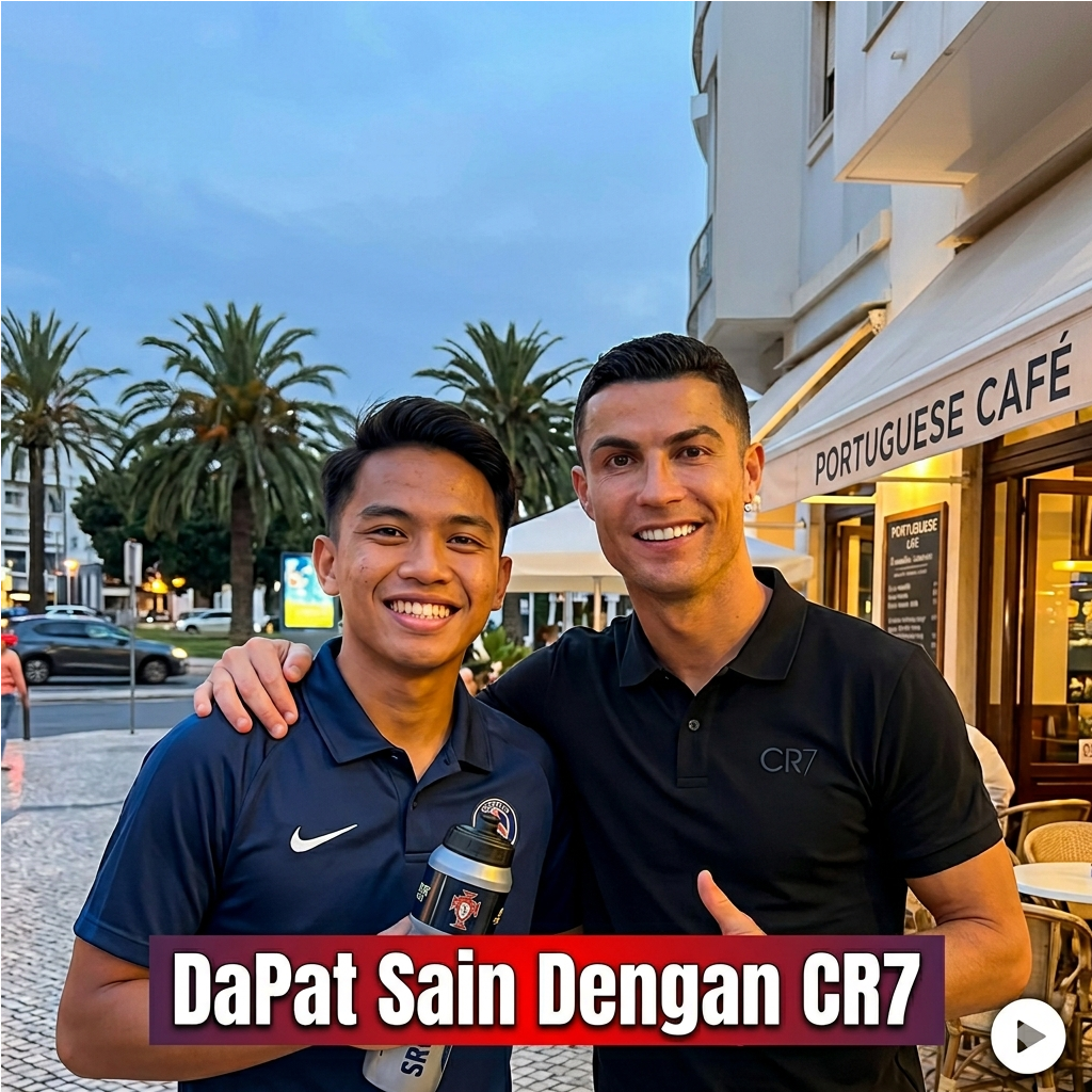 <p>DaPat Sain Dengan CR7</p>