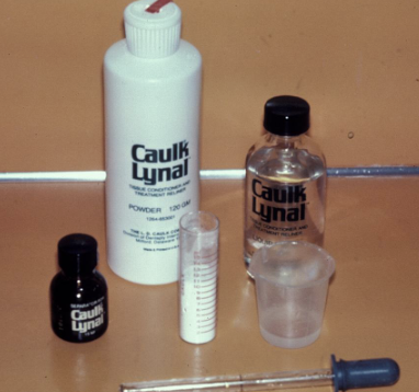 <p>If it’s still in the early stages <2 months and there are rapid changes in the fit, use lynal. This is because majority of the absorption occurs during this tie</p>