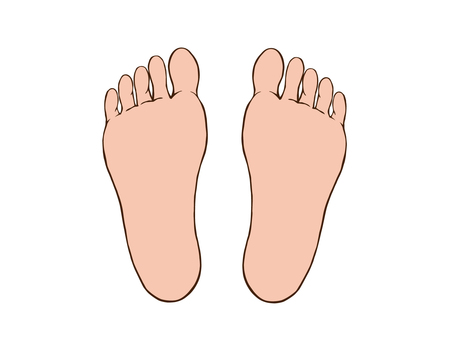 <p>sole of the foot</p>