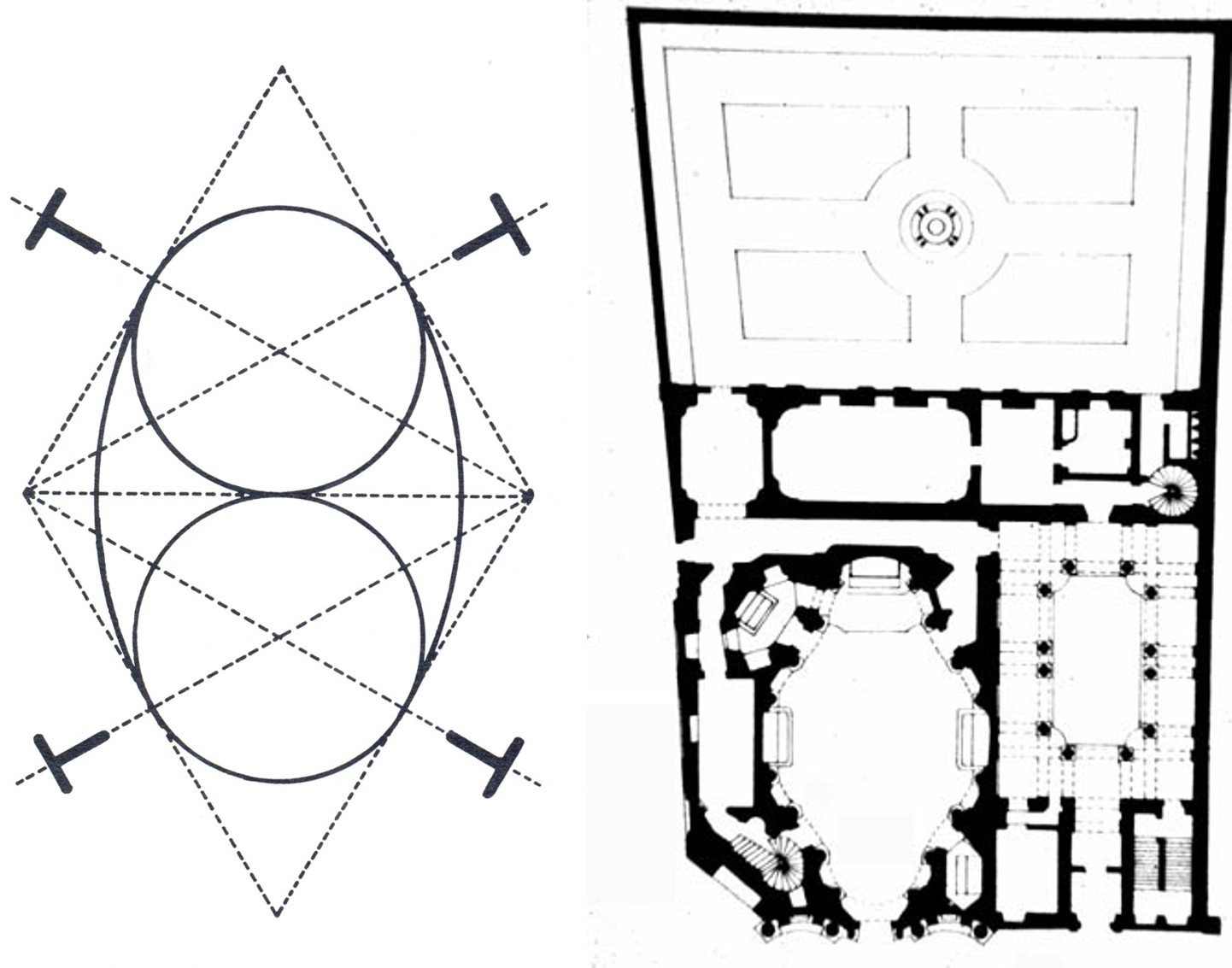 <p>San Carlo alle Quattro Fontane (1634-1667, Rome, Borromini)</p>