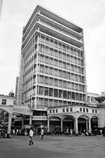 <p>Who designed the 12-story Picache Building</p>