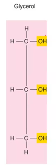 <p>As a formula: C₃H₈O₃</p>