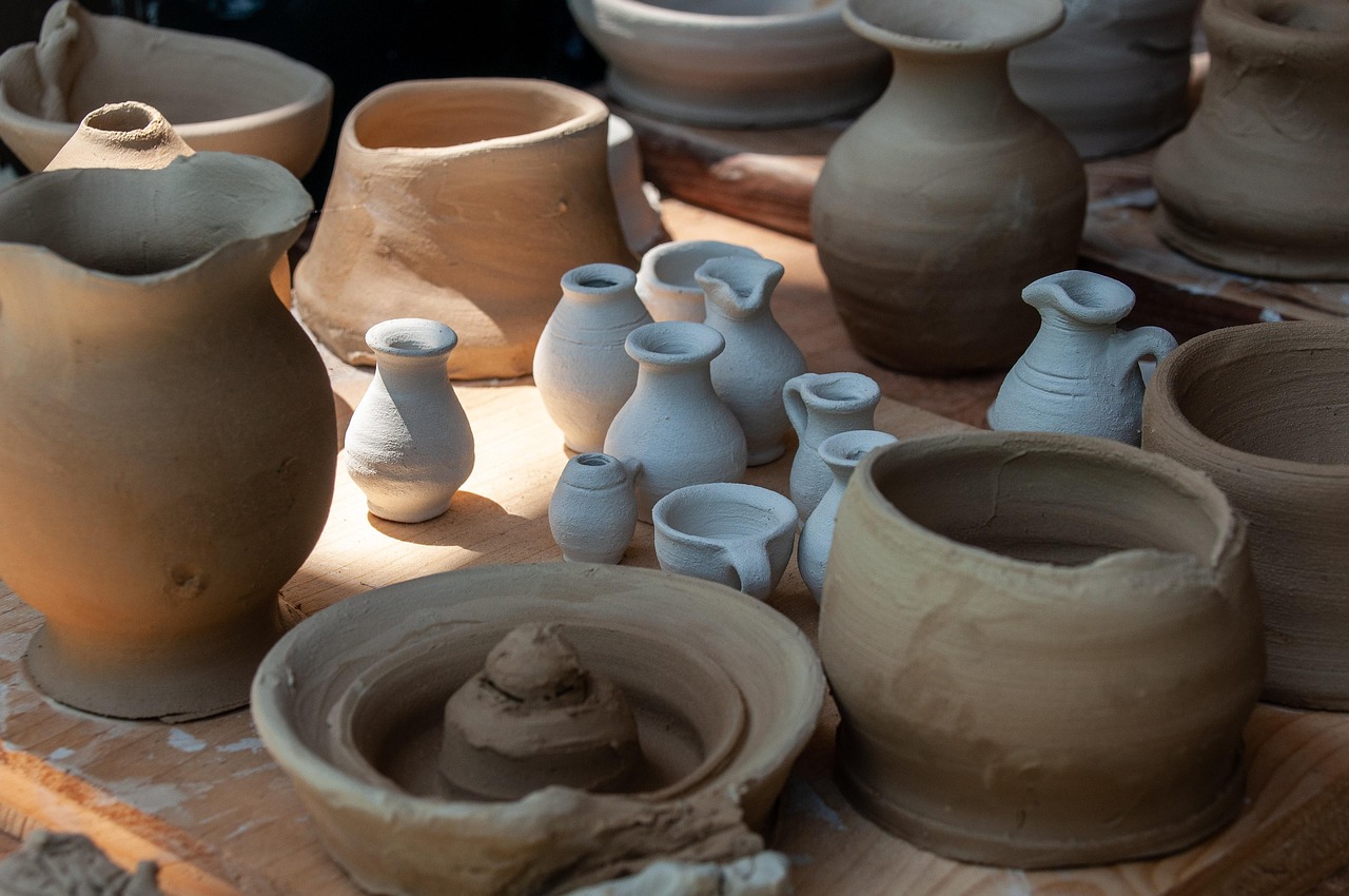 <p>pottery</p>