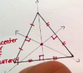 <p>Makes 90 degrees, cuts line segment in 2 equal parts</p>