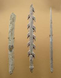 <p><span>Highly refined bone, antler, and stone tools, as well as extensive cave art and specialized hunting technology from 17 kya</span></p>