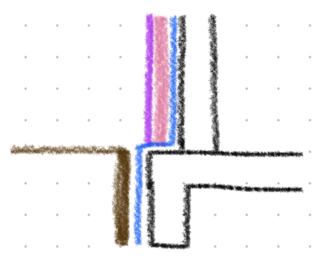 <p>full concrete structure</p>
