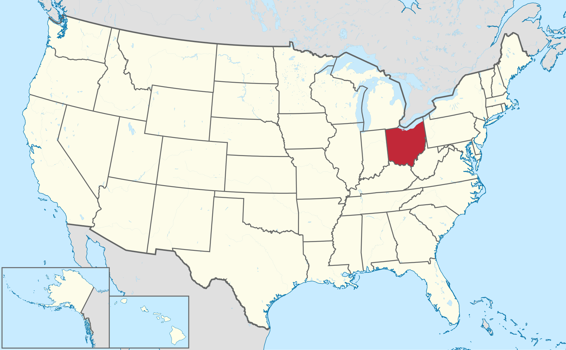 <p>Ohio</p>