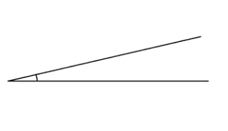 <p>An angle greater than 0° but less than 90°</p>