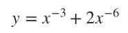 <p>negative exponents for power rule</p>