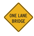 <p>One Lane Bridge: </p>