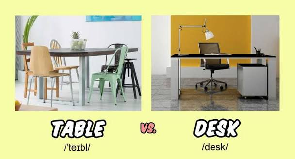 <p>a desk</p>