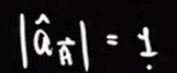 <p>Unit Vectors</p>