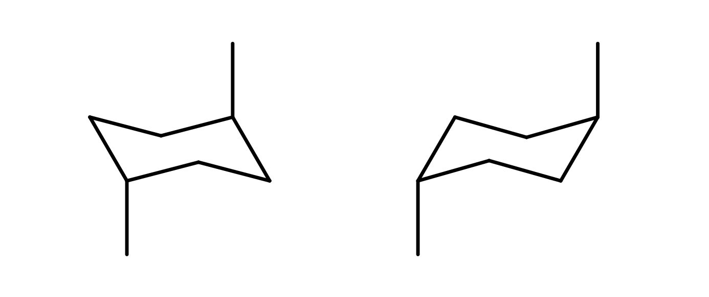 <p>How are these two structures related?</p>