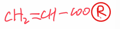 <p>Acrylate</p>