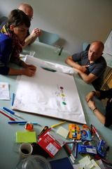 <p>dessiner</p>