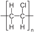 <p>poly vinyl chloride</p>
