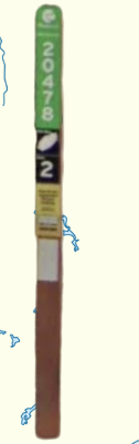 <p>Bus stop stick</p>