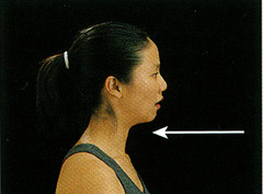 <p>moving a part back toward midline(jaw/scapula)</p>