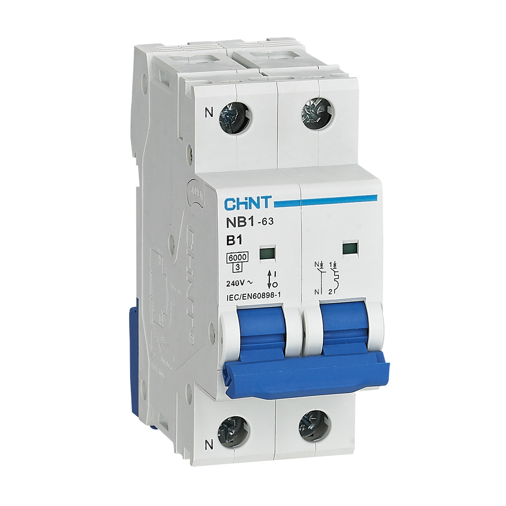 <p>Protective electrical device rated in amps, housed in a panel, that automatically trips to interrupt current flow and protect wiring from overloads or short circuits.</p>
