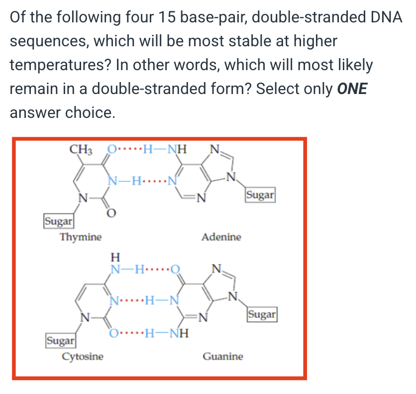 <ol><li><p>CATCCTAGCGACTAT</p></li></ol><p>&nbsp;</p><ol start="2"><li><p>CTATACGACATAGCC</p></li></ol><p>&nbsp;</p><ol start="3"><li><p>AAATGCATACATCTT</p></li></ol><p>&nbsp;</p><ol start="4"><li><p>CCCGCATCGCCATCG</p></li></ol><p></p>