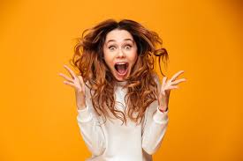 <p><span>Feeling shocked because something unexpected happened.</span></p>