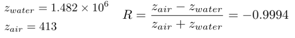 <ul><li><p>large impedance missmatch between the PZT, air and the body(Water) → most sound is reflected</p><ul><li><p>gel reduces this impedance missmatch</p></li></ul></li></ul><p></p>