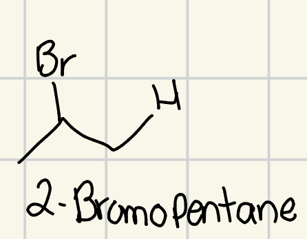 <p>H bonds to the less substituted C</p>