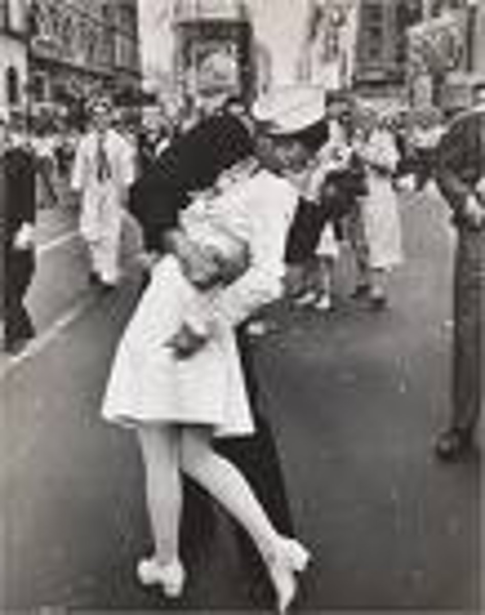 <p>- September 2, 1945</p><p>- Victory in Japan</p><p>- Japan surrenders to the United States ending WWII</p>