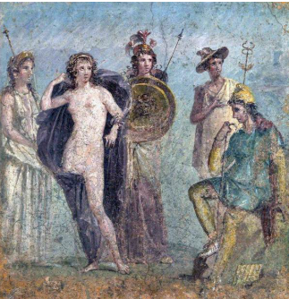 <p>Identify what is occurring in this painting: </p>