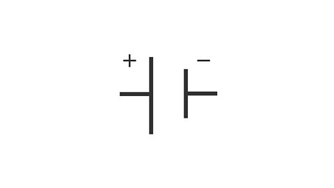 <p>provides potential difference</p>