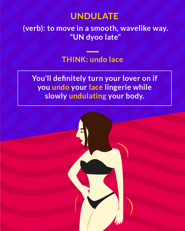 <p>(v.) - to move in a smooth wavelike motion</p><p>(verb) - to move in a smooth wavelike way</p>