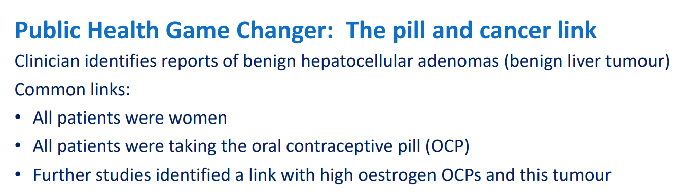 <p><strong>Advantages</strong></p><ul><li><p>Identification of rare disease/exposures, which leads to further rigorous studies</p></li><li><p>Cheap and fast (in some cases) </p></li></ul><p></p><p><strong>Limitations</strong></p><ul><li><p>Selection bias</p></li><li><p>Confounders</p></li></ul><p></p>