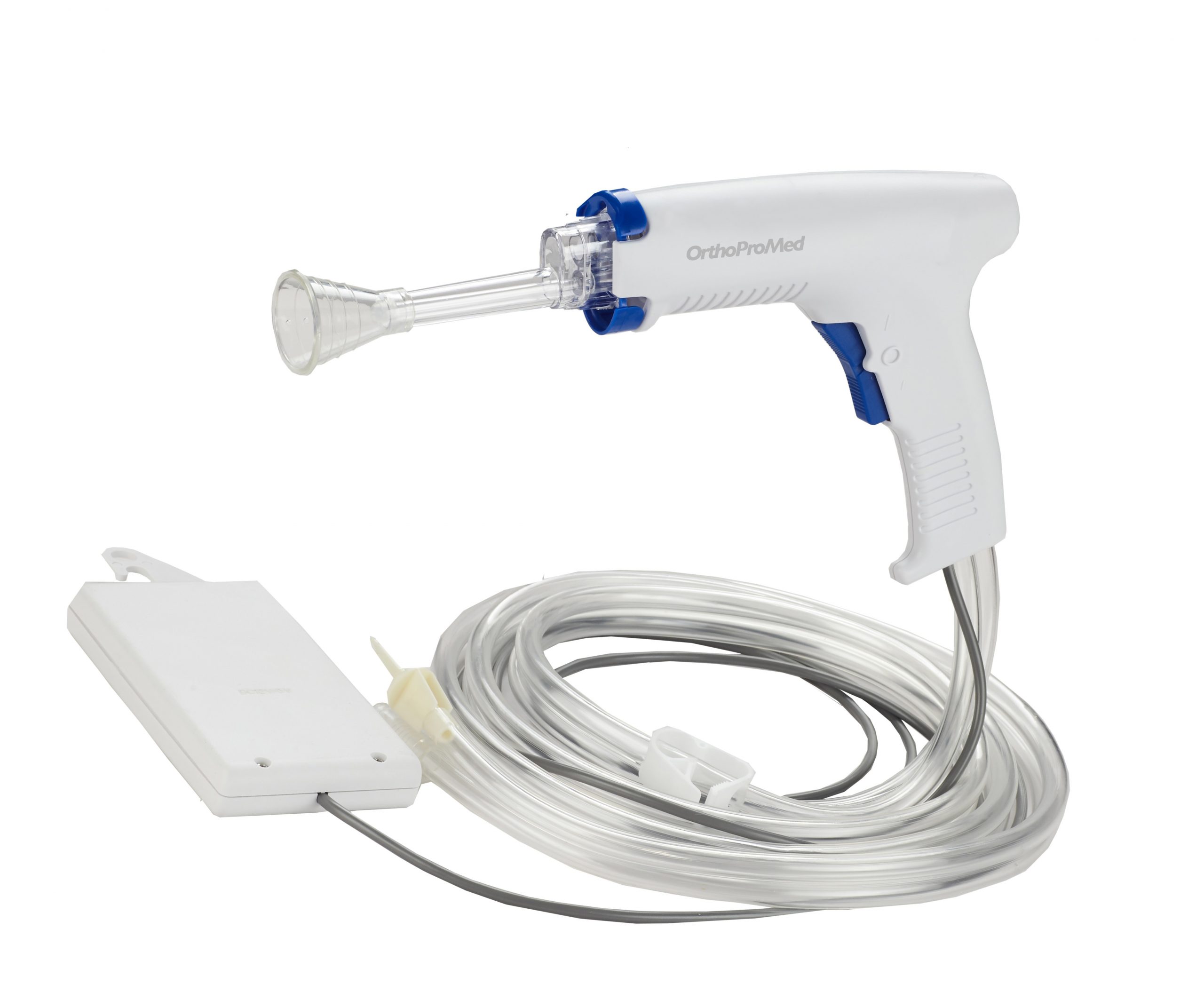 <p>Pressurized irrigation that cleans the bone before cementing.</p>