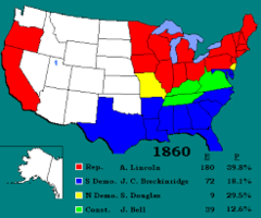 <p>Where were most of the battles of the Civil War fought?</p>