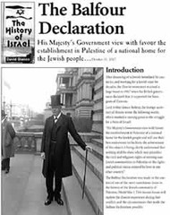 <p>Statement issued by Britain's Foreign Secretary Arthur Balfour in 1917 favoring the establishment of a Jewish national homeland in Palestine.</p>