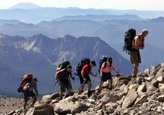 <p>to climb mountains</p>