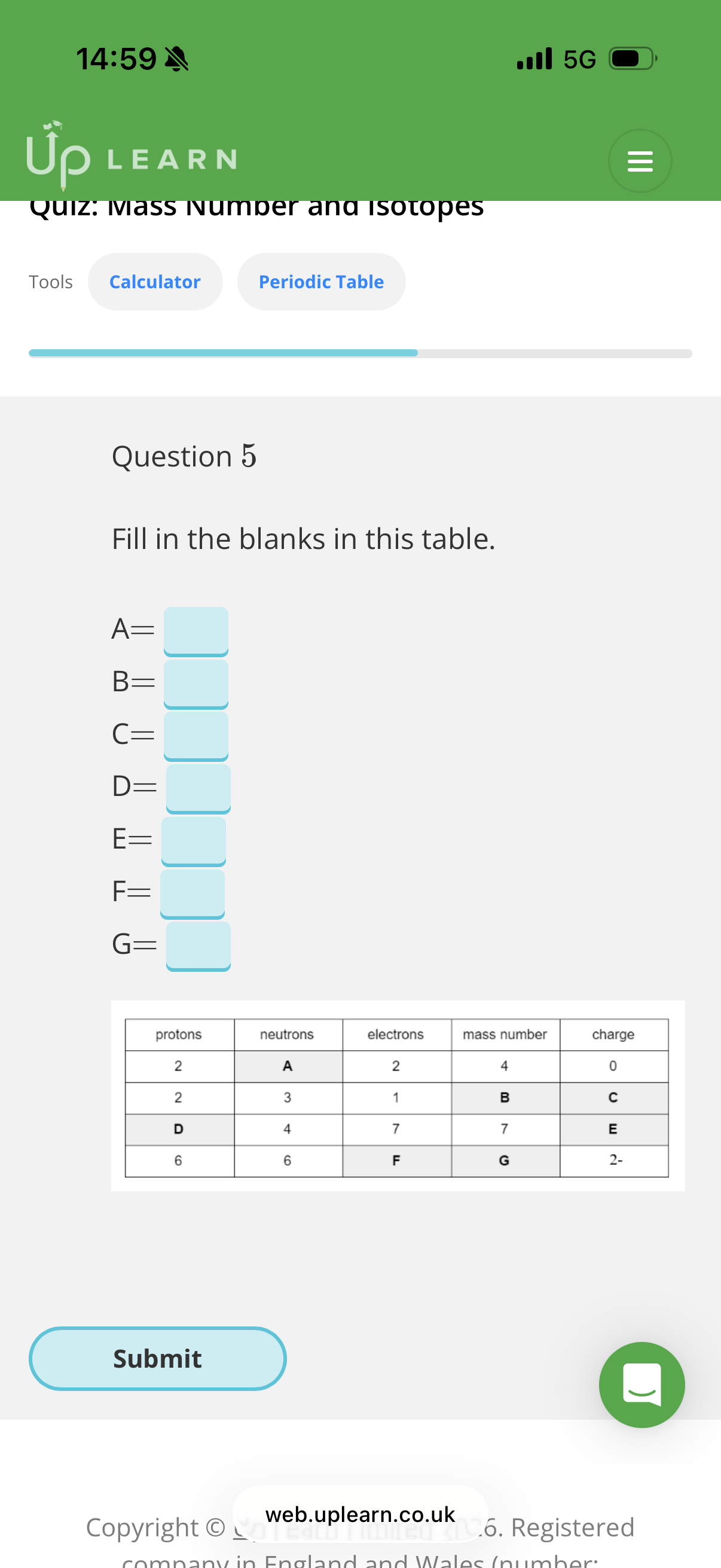 <p>Answer image question?</p><p><span style="font-size: var(--ck-content-font-size);"><span>Atoms are different elements if they have a different number of </span></span><span>…2?</span></p><p><span style="font-size: var(--ck-content-font-size);"><span>Atoms are different isotopes of the same element if they have the same number of …3? but different numbers of …4?. </span><span><br></span></span></p><p><span style="font-size: var(--ck-content-font-size);"><span>Atoms are ions if their</span></span><span> …5? And …6? </span><span style="font-size: var(--ck-content-font-size);"><span>numbers differ.</span></span></p><p></p>