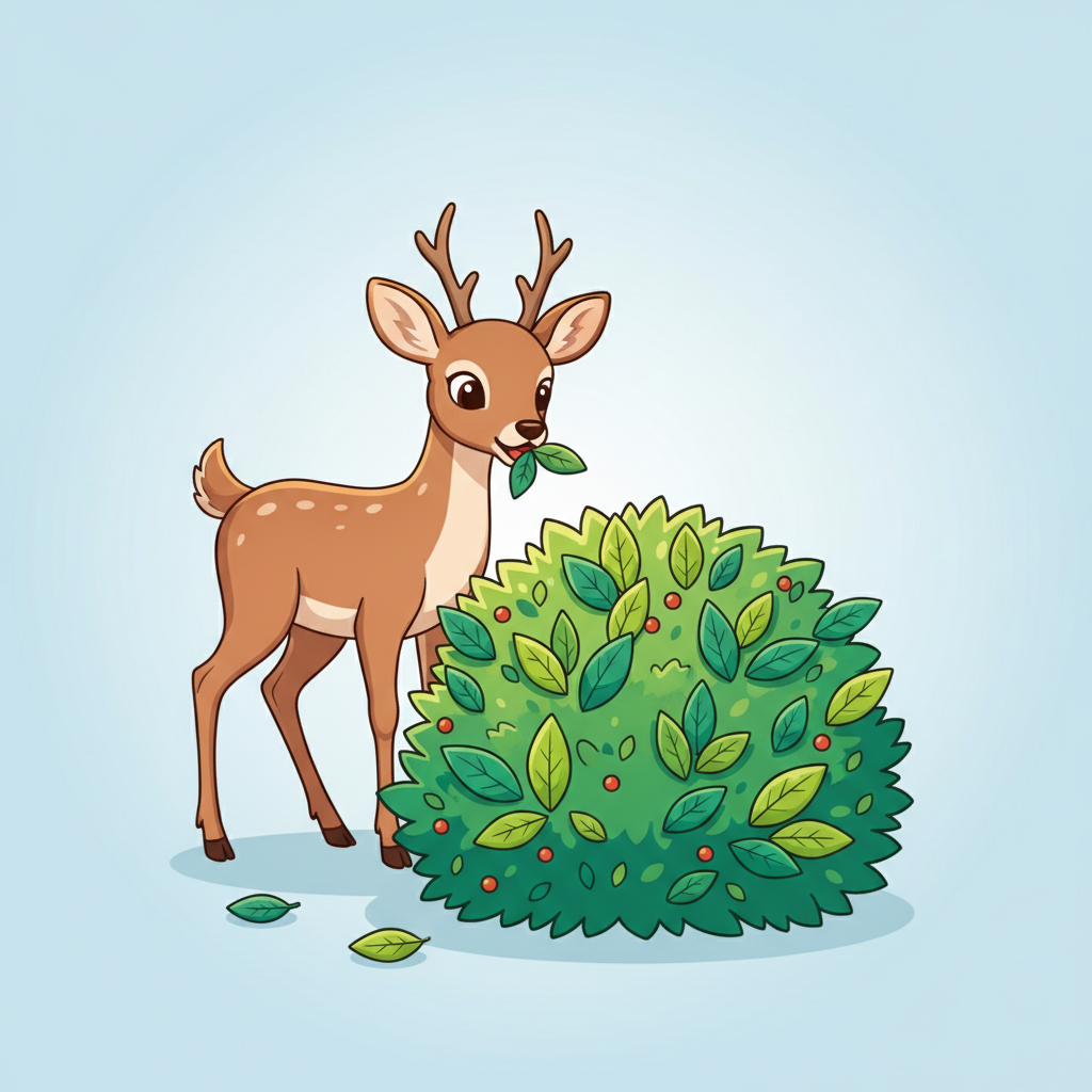 An animal that only eats plants to get its food energy.
