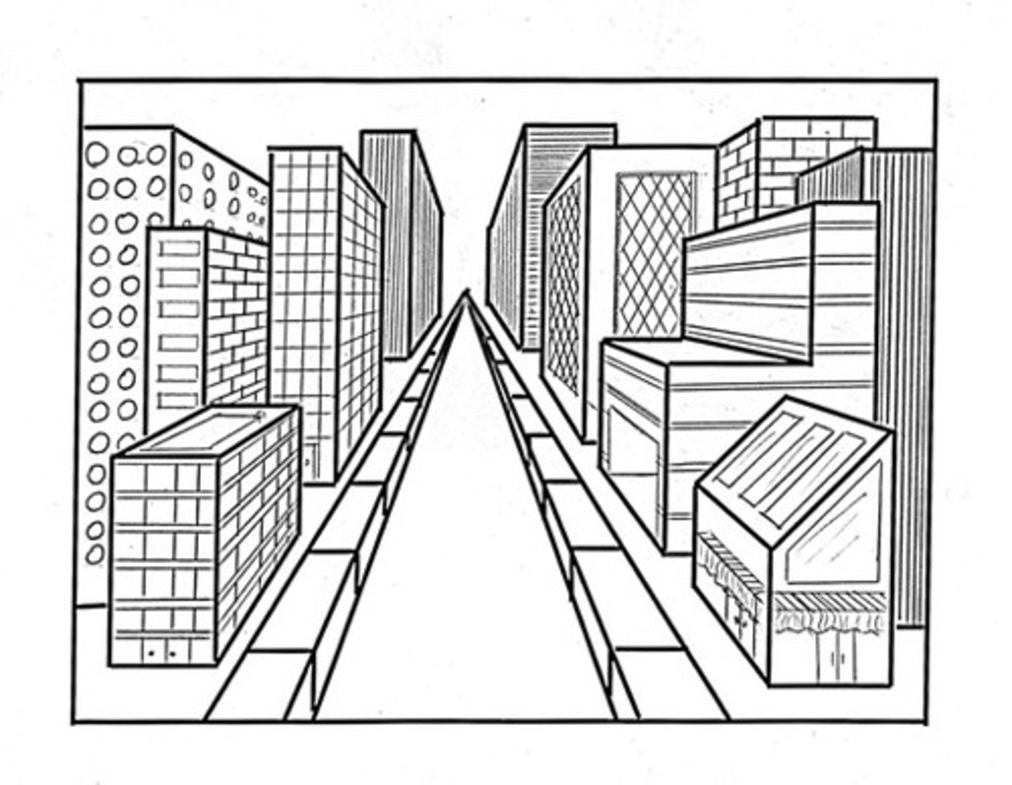 <p>a version of linear perspective in which there is only one vanishing point in the composition</p><p>(all lines are going to a central point where the artist wants you to focus)</p><p>- 1st formulated by Filipino Bruneschelli</p>