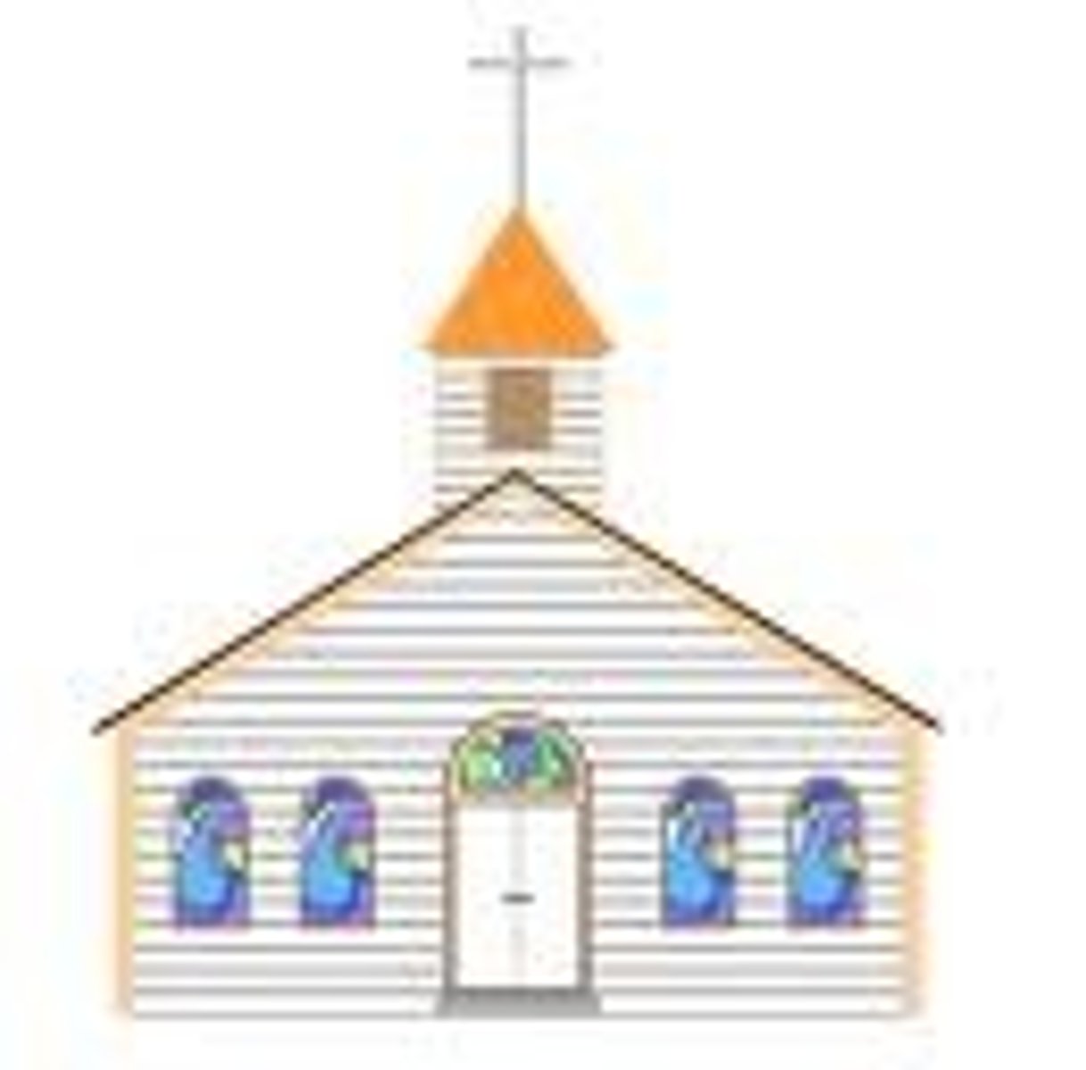 <p>a place where Christians pray and worship.</p>