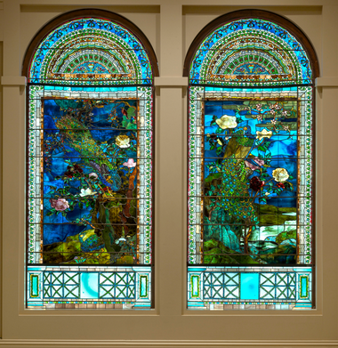 <p>Peacocks and Peonies I and II</p>