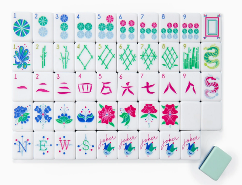 <p>Avian and golf-inspired motifs with a preppy, cheerful palette.</p>