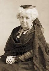 <p>Leading figure of the early women's rights movement in the</p><p>United States (1815-1902).</p>