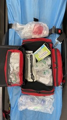 <p>Basic Life Support</p><p>Advanced Life Support</p>