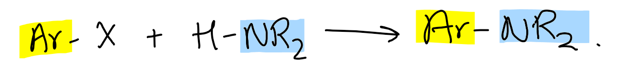 <p>Phenylamines by adding to aromatic ring</p>